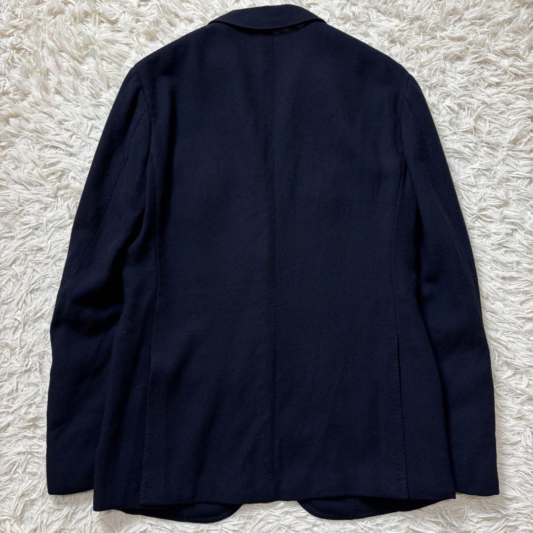 美品 RING JACKET テーラードジャケット アンコン ネイビー 46