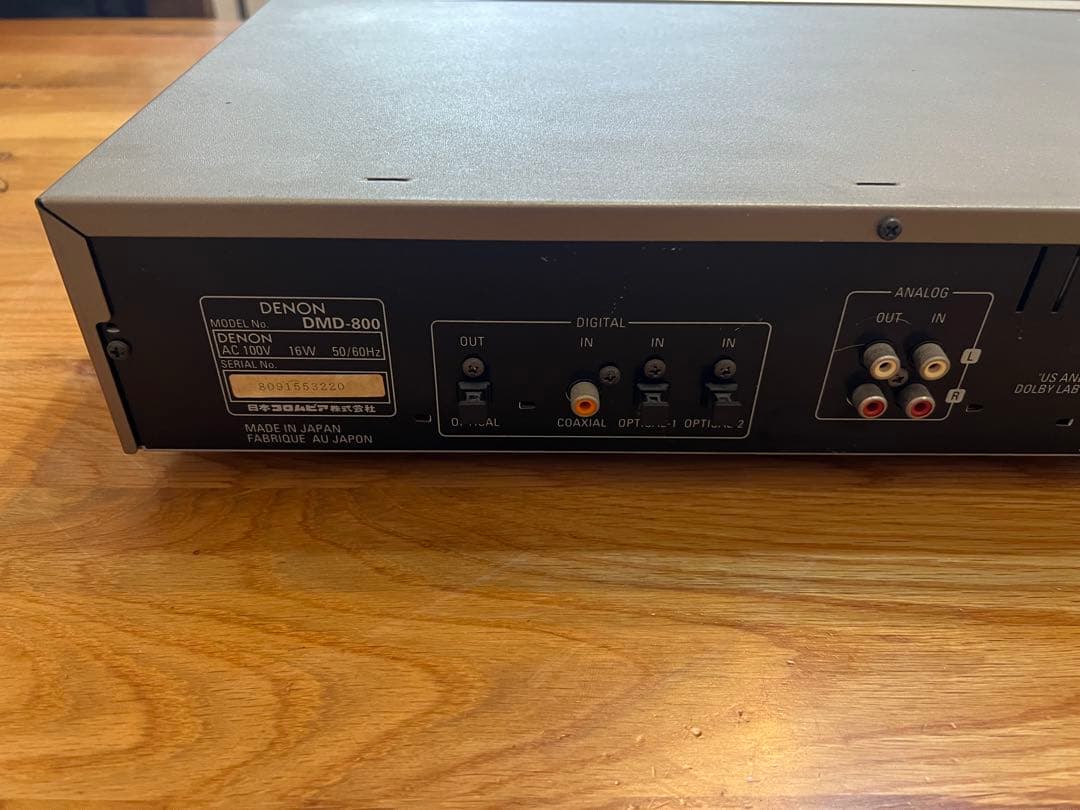 DENON DMD-800 ミキシングレコーダー