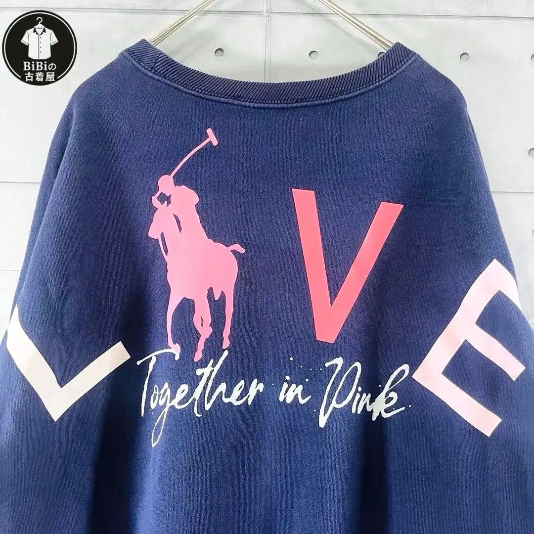 【激レア】 ラルフローレン ピンクポニー 刺繍 20周年トレーナー　即完売