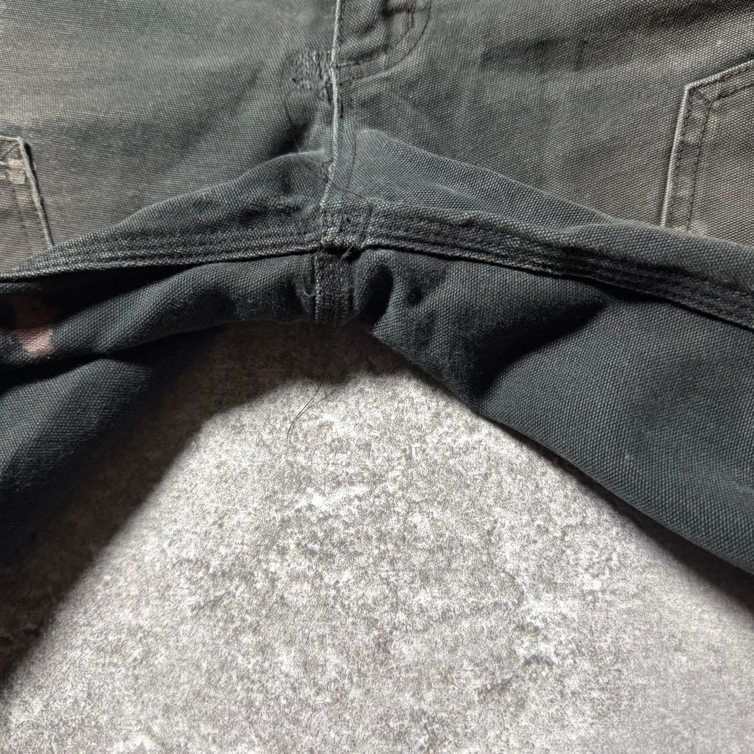 古着 DAKOTA ダブルニー ペインターパンツ W40 L32 ブラック