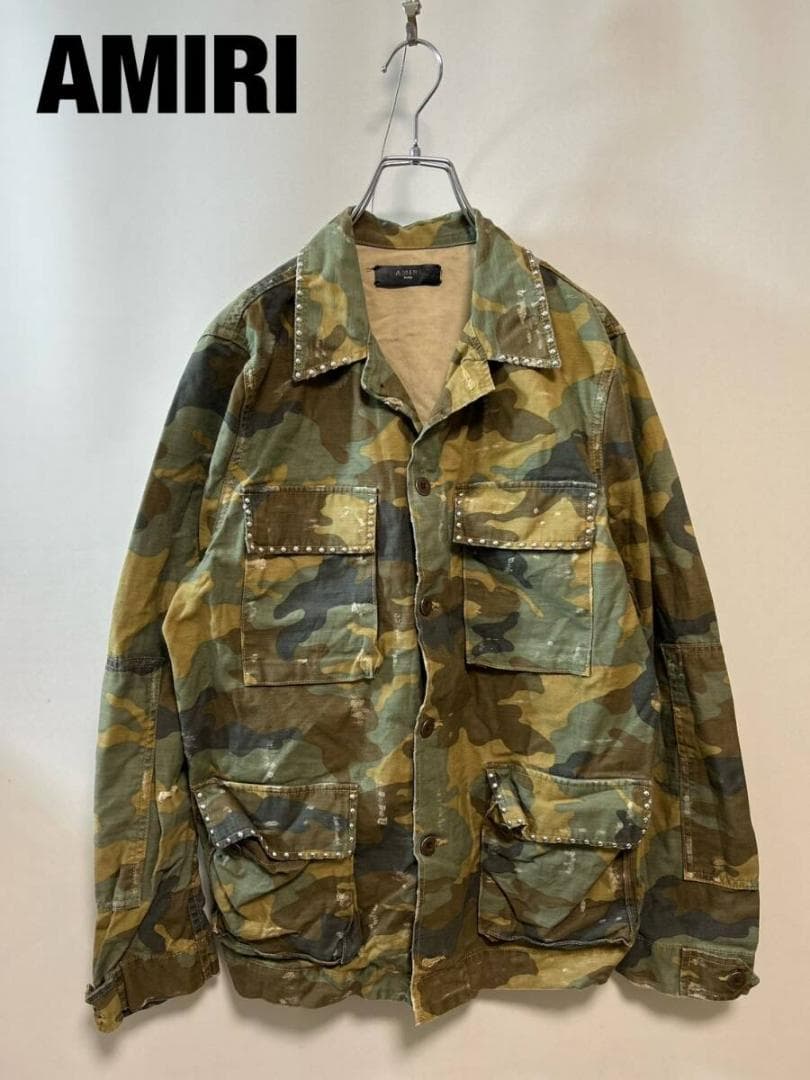 AMIRI カモフラージュ カバーオール