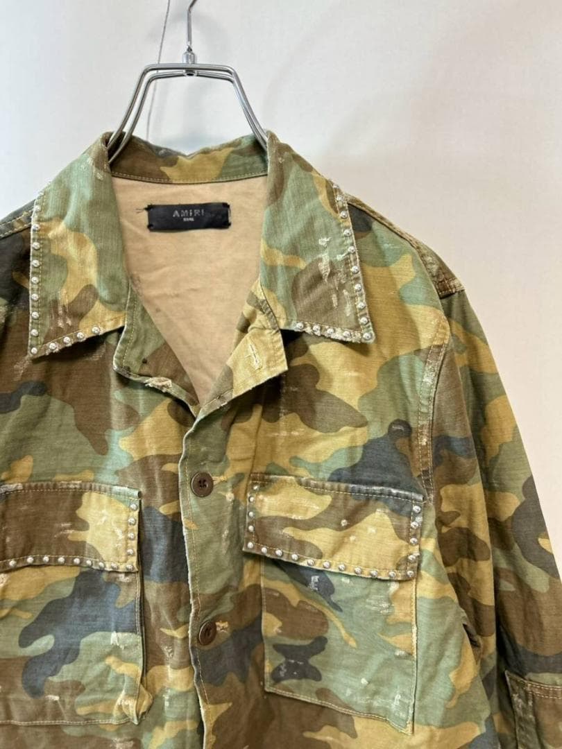 AMIRI カモフラージュ カバーオール