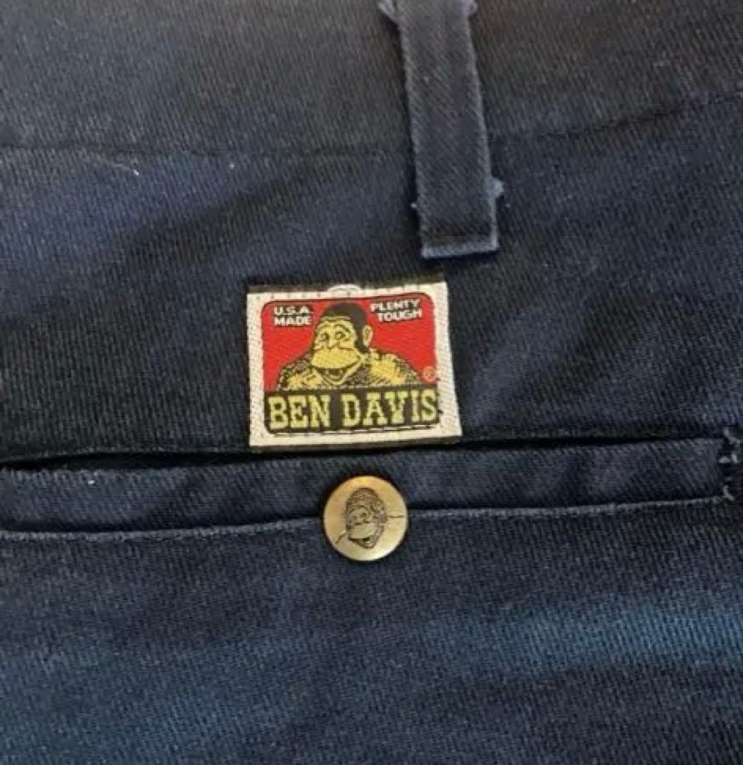 90s Ben Davis フリスコパンツ　USA製　ネイビー　W32