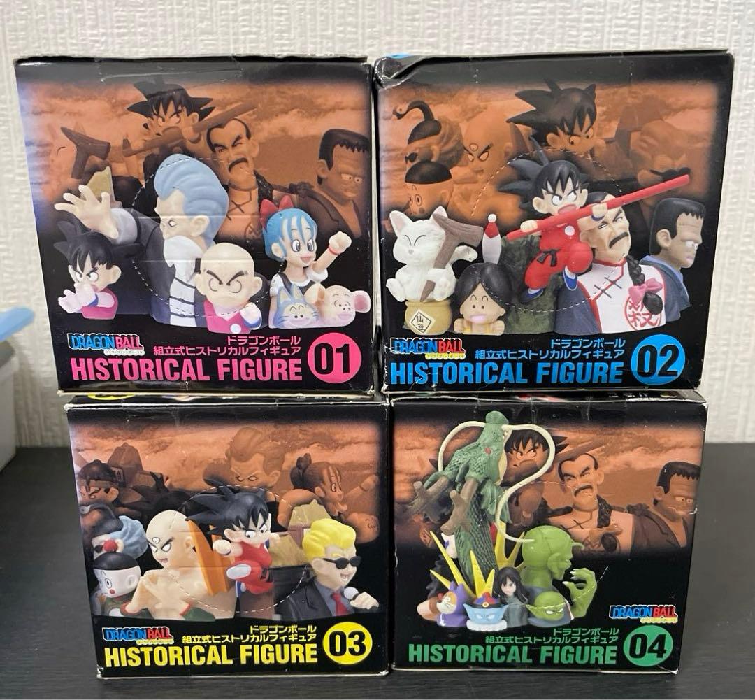 未開封　ドラゴンボールZ フィギュア 組立式ヒストリカルフィギュア 全4種類