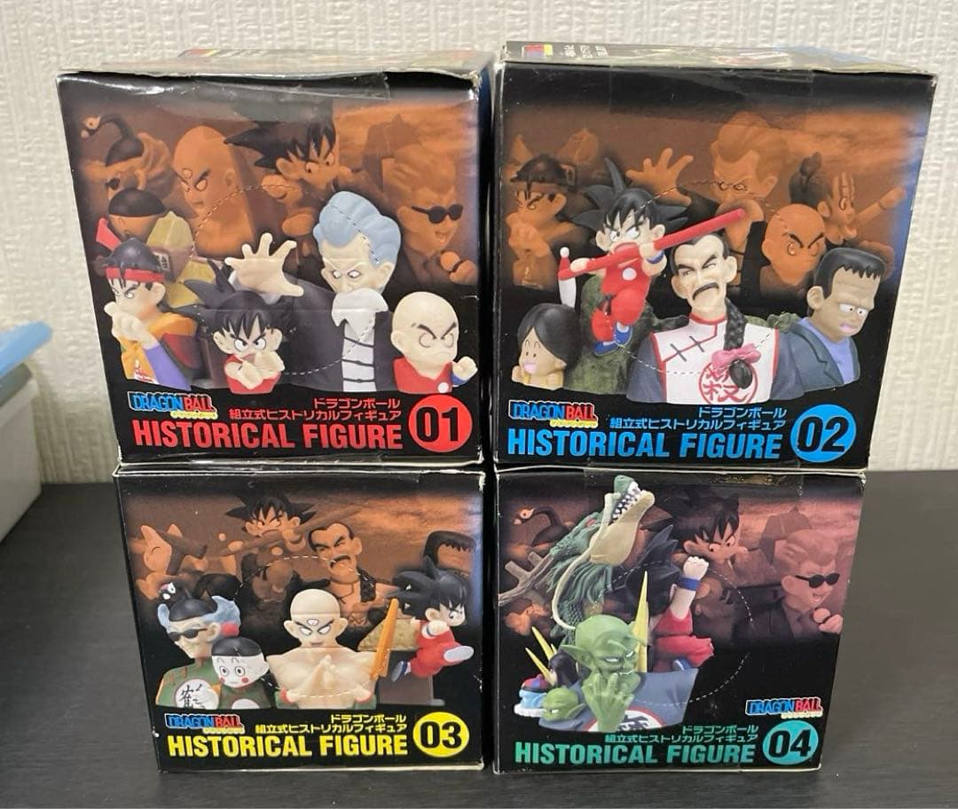 未開封　ドラゴンボールZ フィギュア 組立式ヒストリカルフィギュア 全4種類