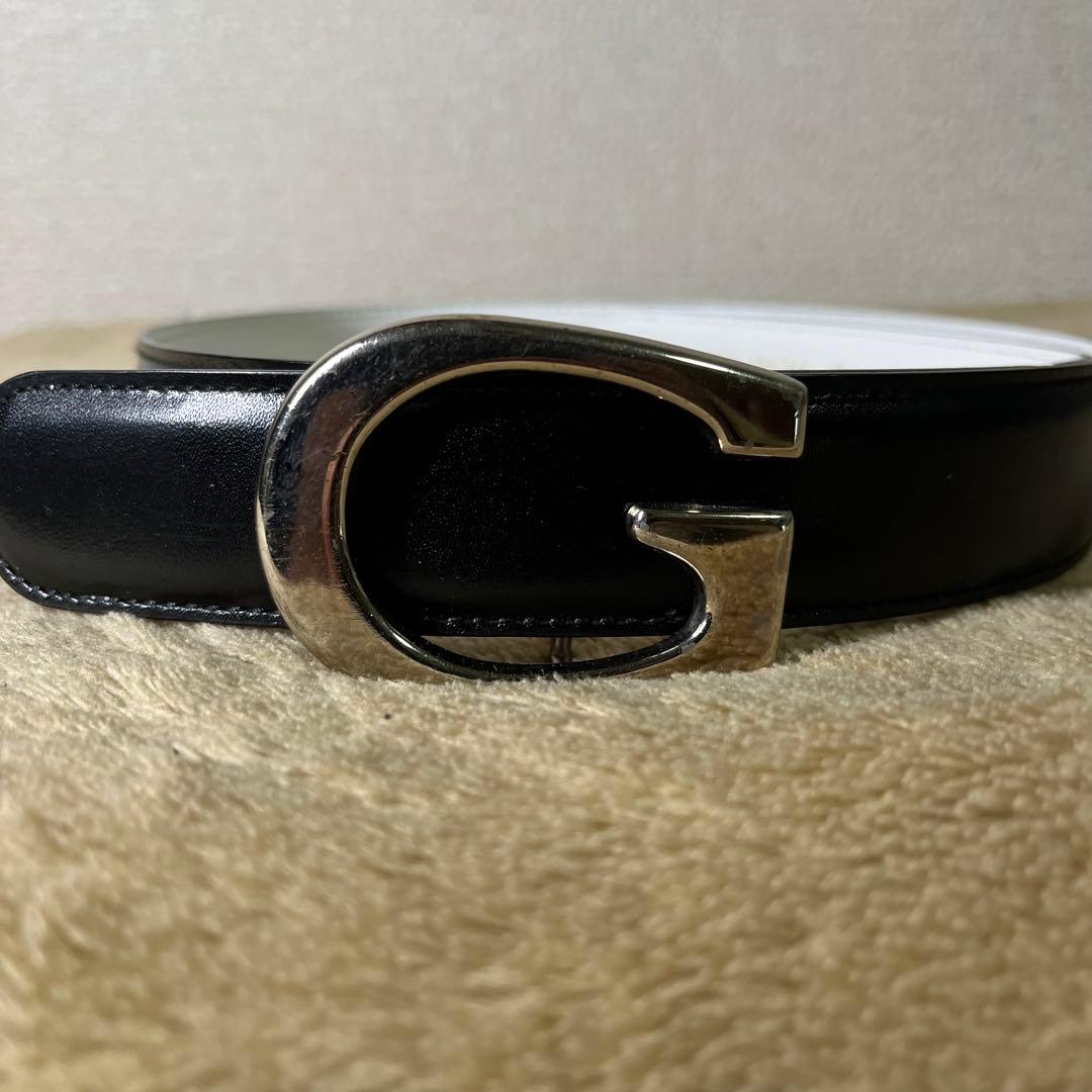 グッチ GUCCI Gバックル シルバー金具 レザーベルト
