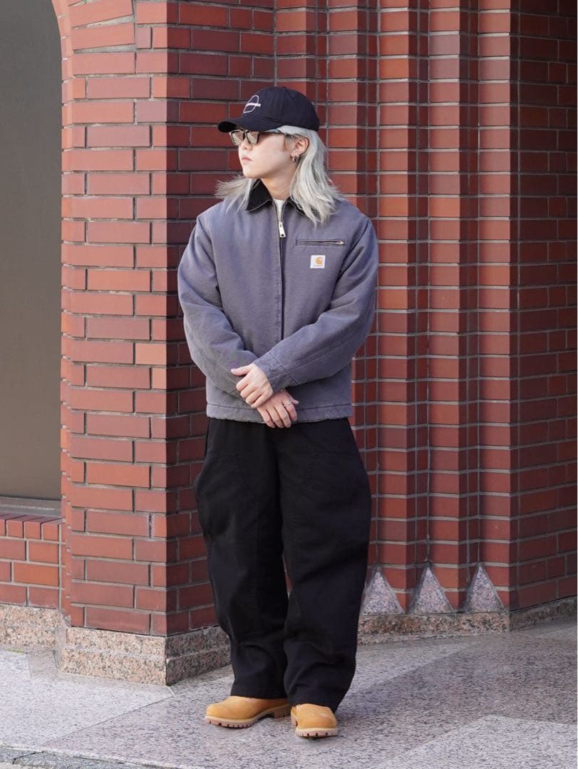 新品Carhartt OG Detroit jacket M ore black