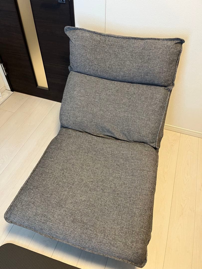 【使用約1年】無印良品　ハイバックリクライニングソファ　1人掛けソファ