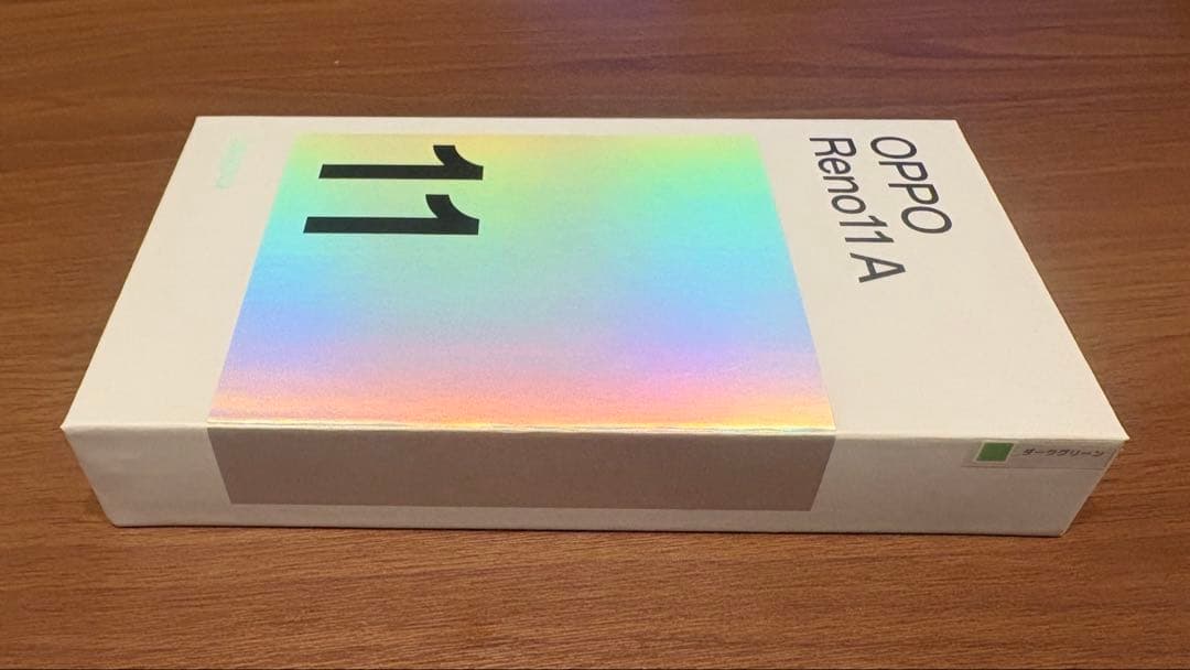 OPPO Reno11 A 128GB ダークグリーン 新品未使用①