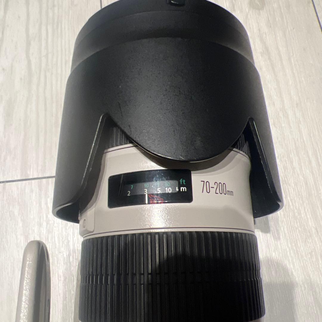 canon EF 70-200mm F2.8L Ⅱ USM ズームレンズ 白