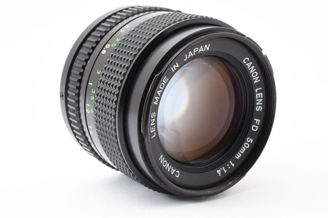 超美品 CANON NEW FD 50mm f1.4 MF レンズ　B591