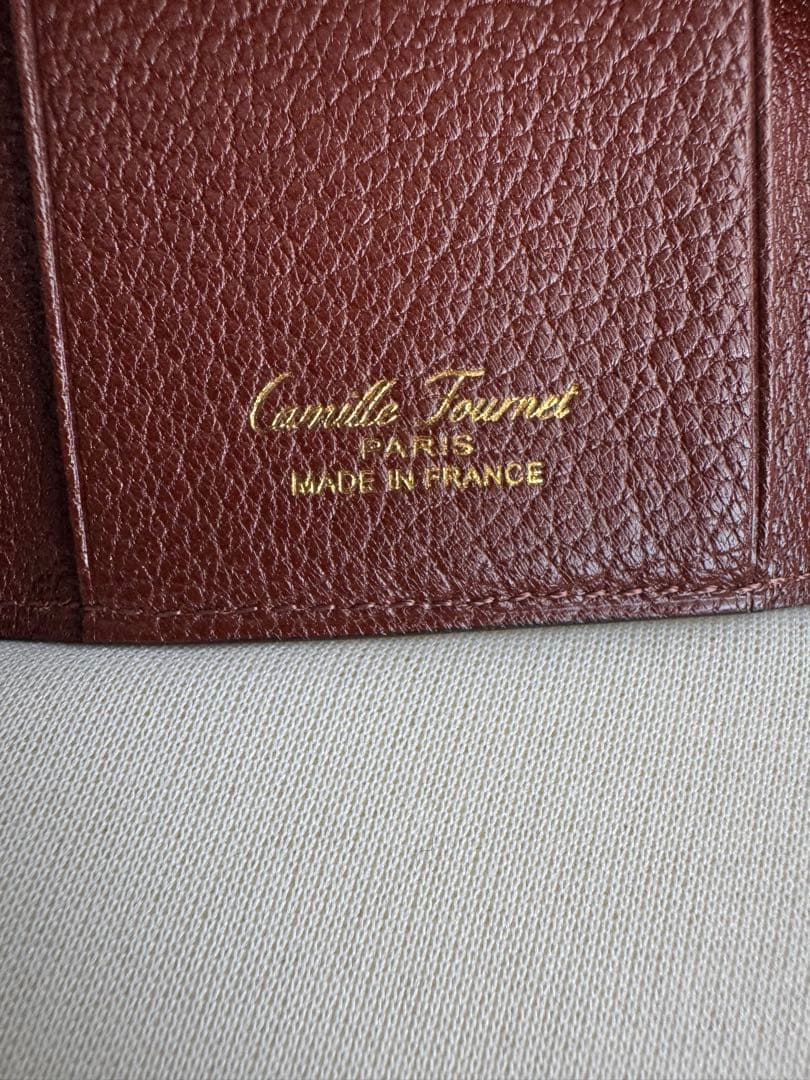 ⭐︎Camille Fournet 本革キーケース 4連 ブラウン 高級レザー
