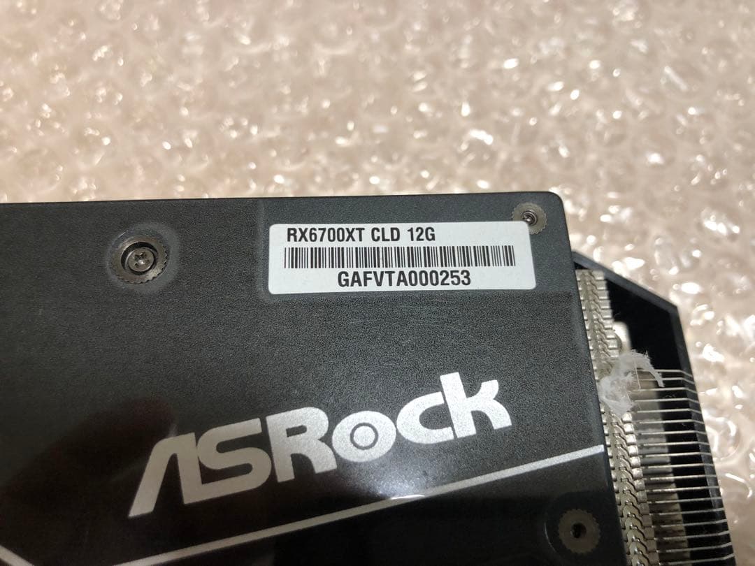 グラフィックボード・グラボ・ビデオカード ASRock RX 6700 XT CLD 12G