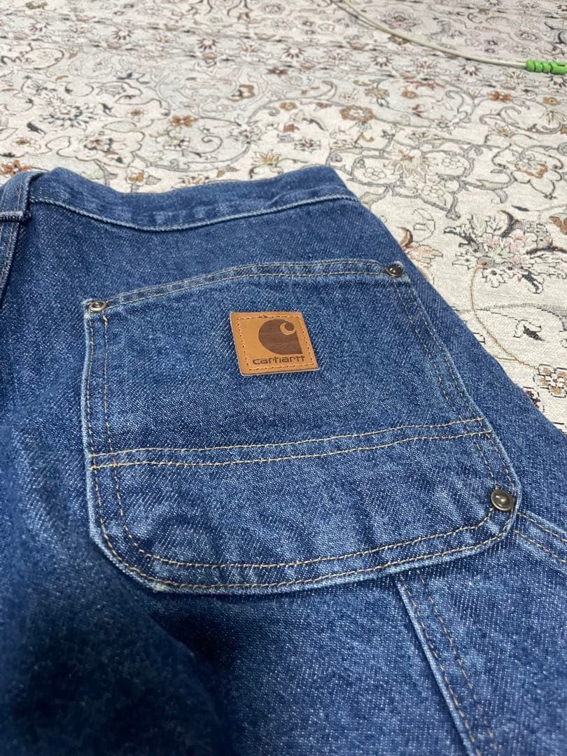 カーハート ダブルニーペインターパンツ　ワークパンツ　デニム