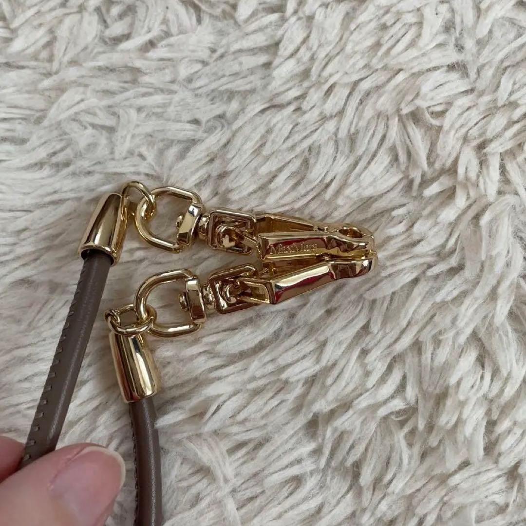 極美品　マックスマーラ　ミンク　リアルファーミトン　手袋　グローブ