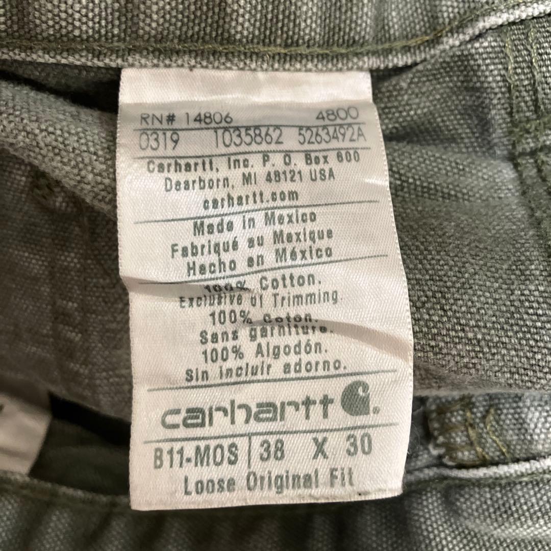 グ*ー様 Carhartt ダック　ペインターパンツ　モス　MOS オリジナルダ
