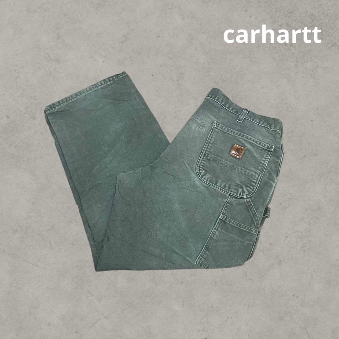 グ*ー様 Carhartt ダック　ペインターパンツ　モス　MOS オリジナルダ