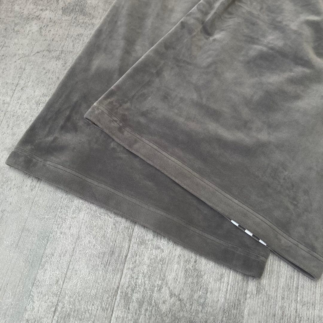 adidas ベルベット ルーズ　トラックパンツ　Mサイズ