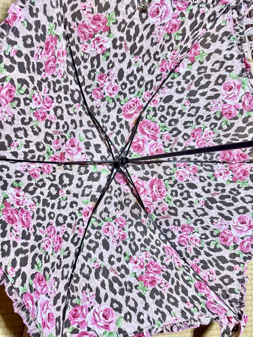 3点 MA*RS 豹柄 フラワー ローズ 傘 ワンピース コート