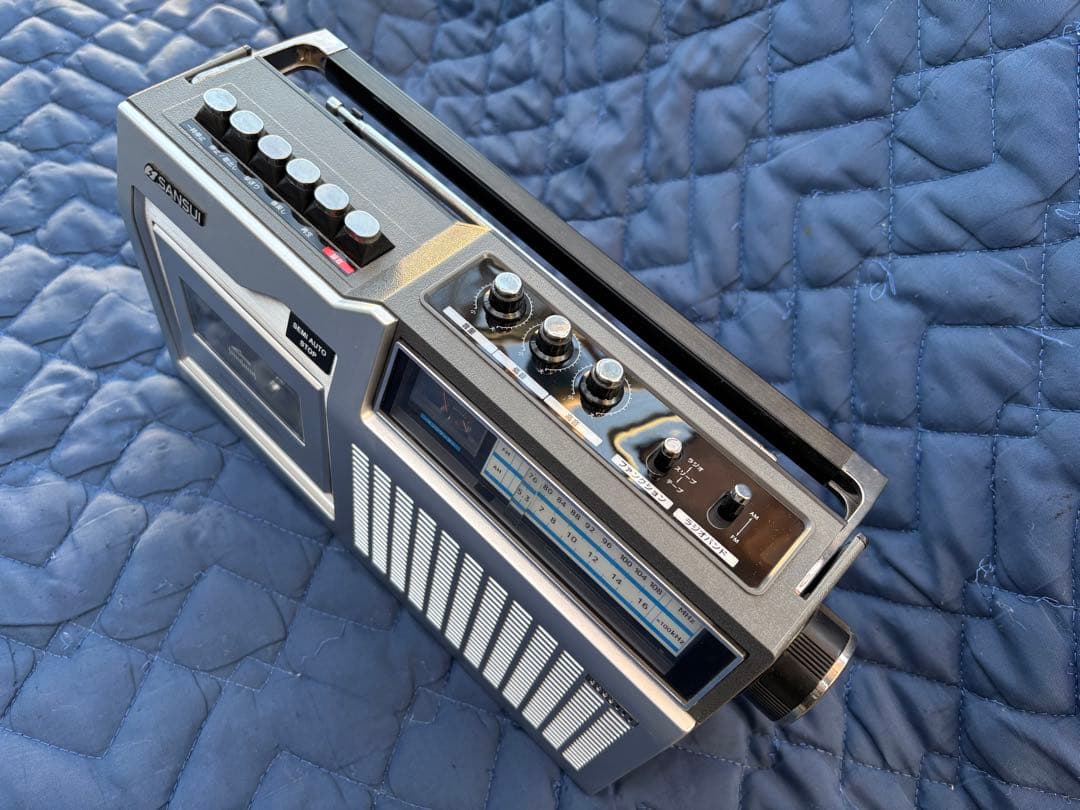 ★【SANSUI ラジカセ 】★未使用保管品★美品★