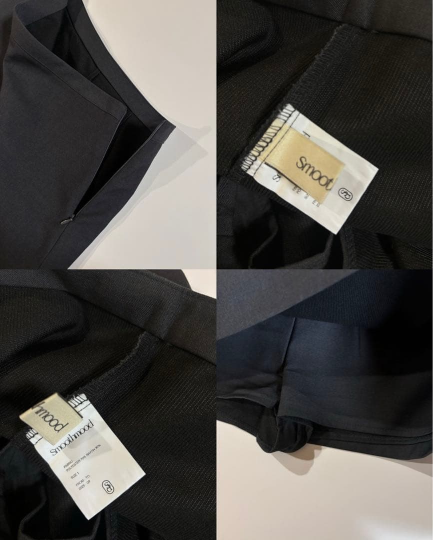 スカート Smooth Mood Teapot Skirt Pants Charcoal