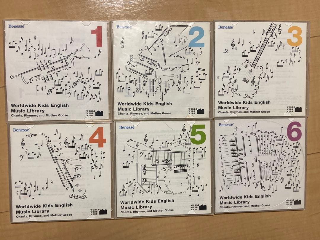 【セット】ワールドワイドキッズ　DVD CD セット