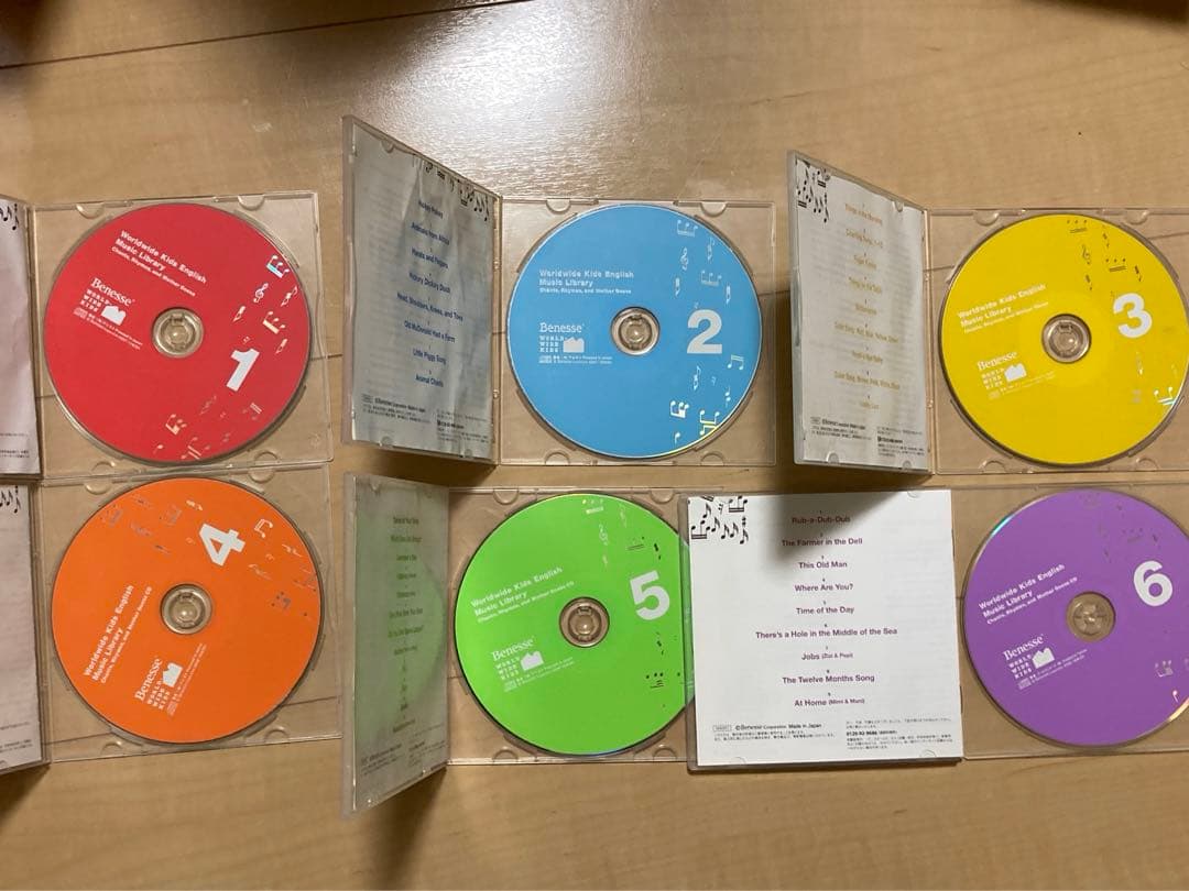 【セット】ワールドワイドキッズ　DVD CD セット