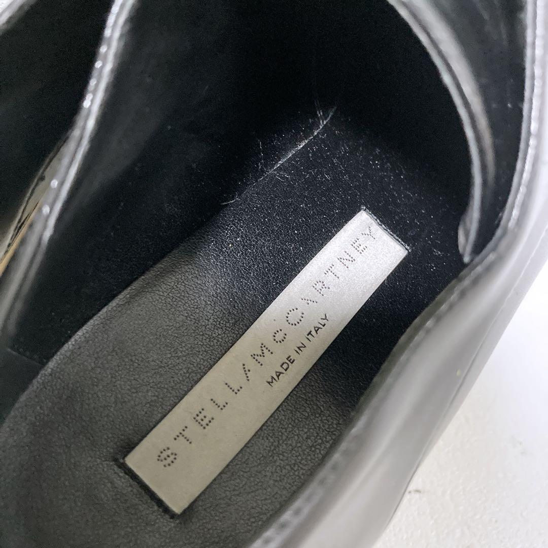 ステラマッカートニー エリス 厚底 プラットフォーム ブラック 黒 23 36