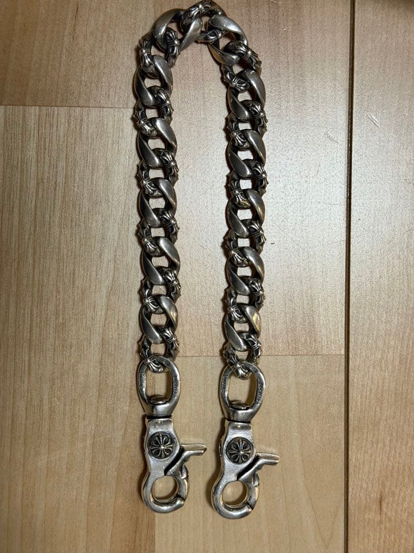 クロムハーツ FANCY SHORT 2クリップ ショート ウォレットチェーン