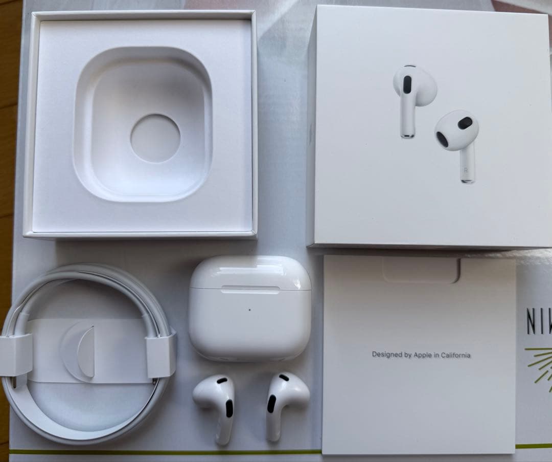 AirPods本体 第3世代 箱付属品 完備