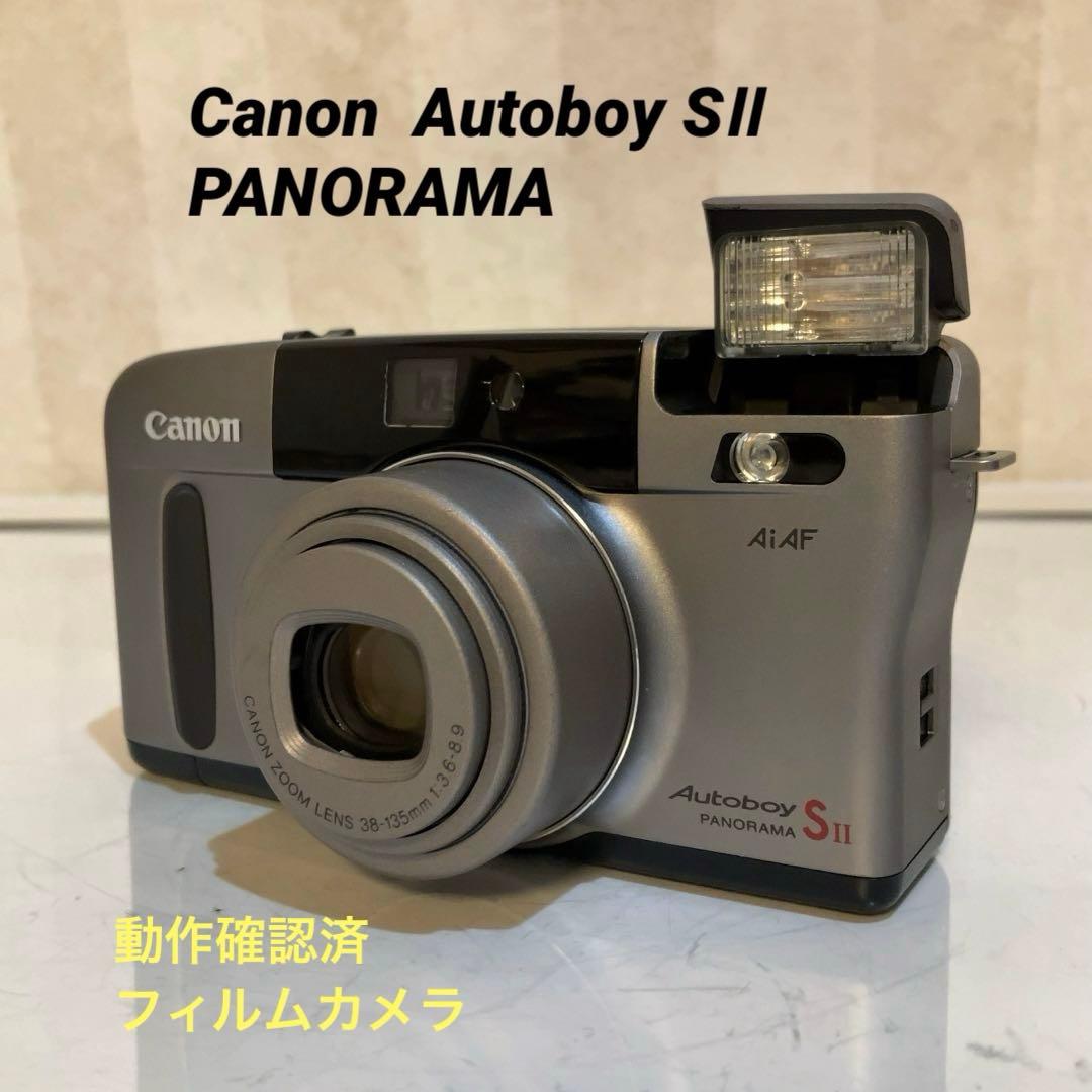 【動作確認済】Canon Autoboy SⅡ オートボーイSⅡ フィルムカメラ