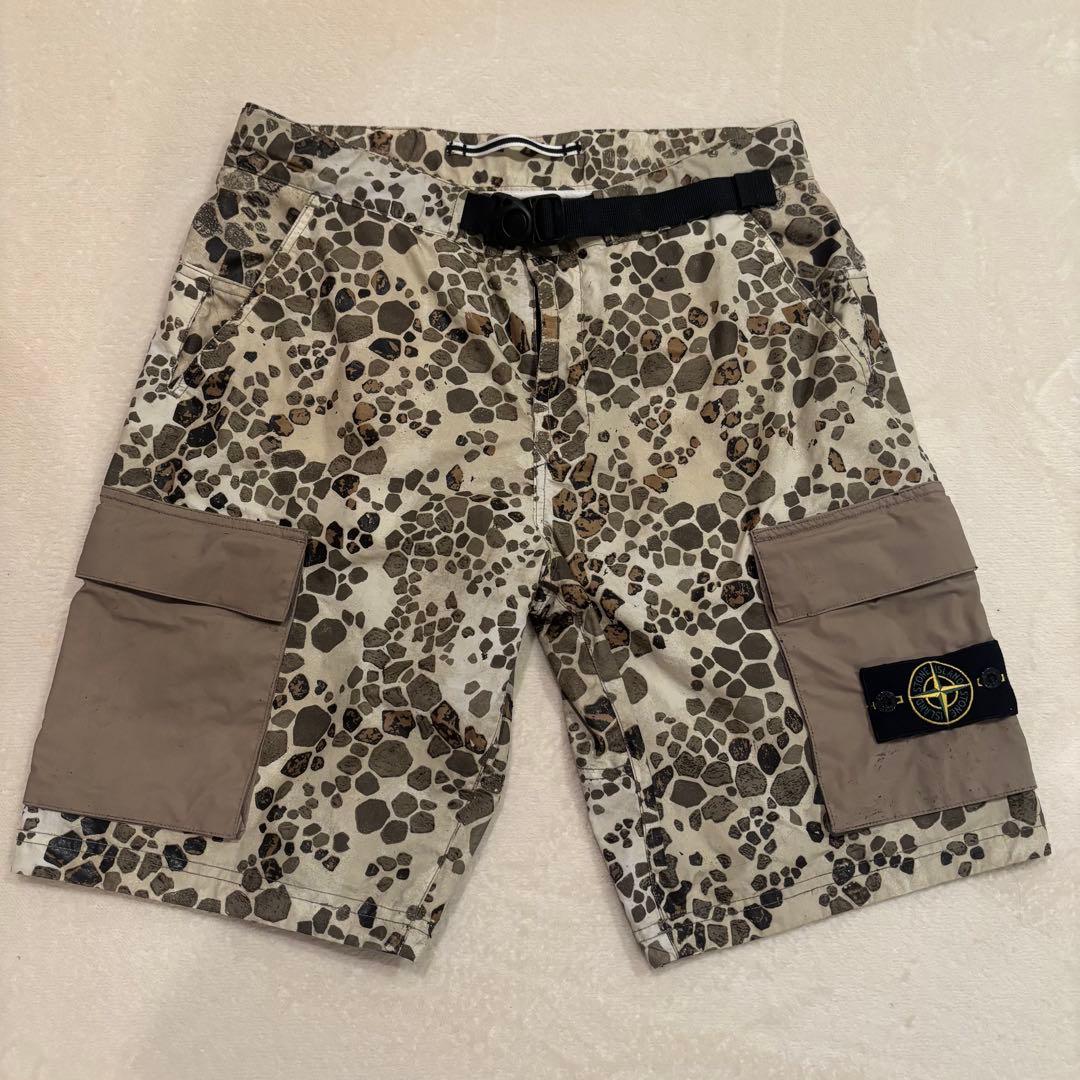 【訳あり】STONE  L15E2 アリゲーターカモ ショーツ正規品