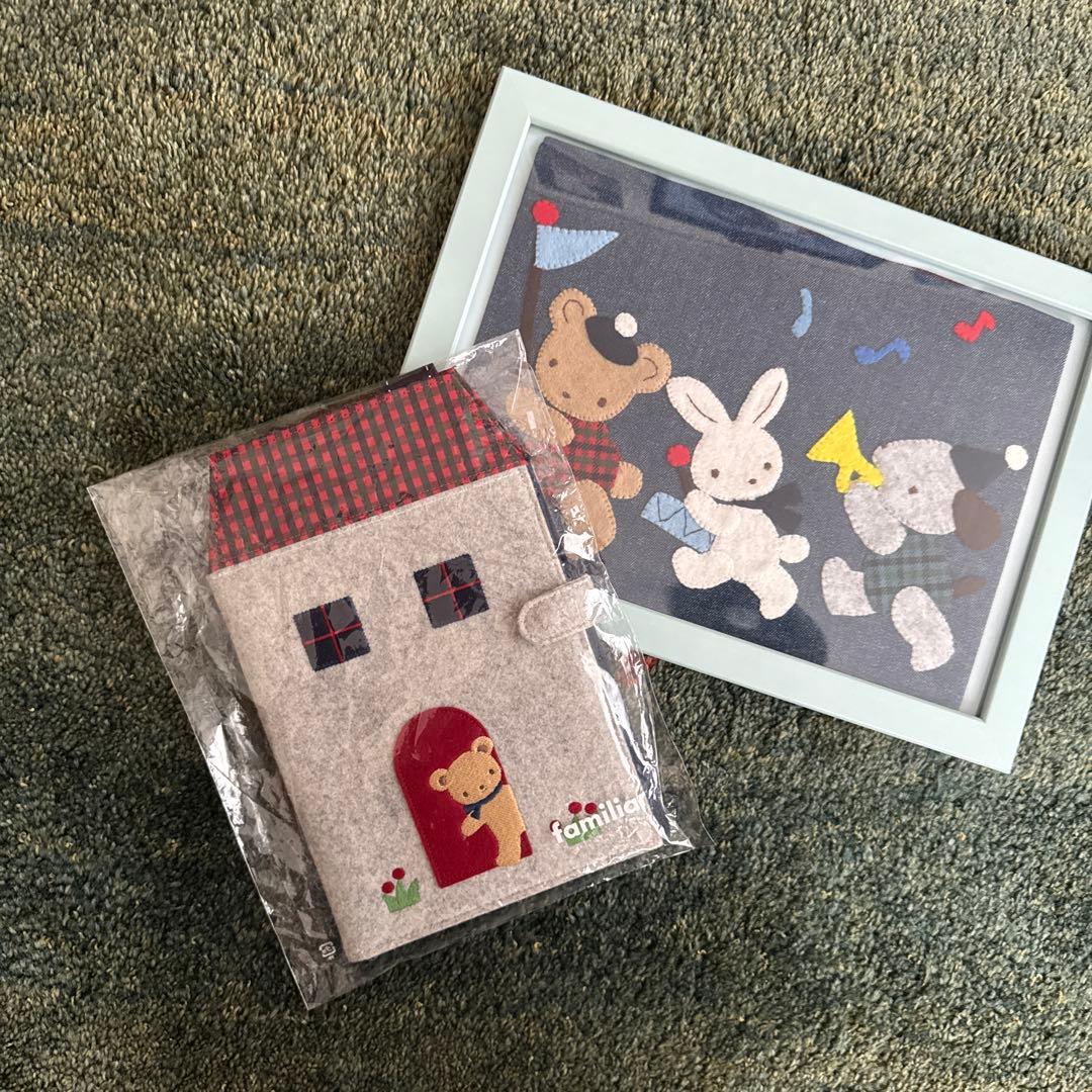 familiar 母子手帳ケース　マルチケース新品