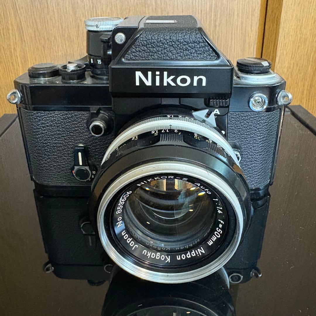 Nikon F2 フォトミック 50mm f/1.4レンズ付き（ジャンク扱い）