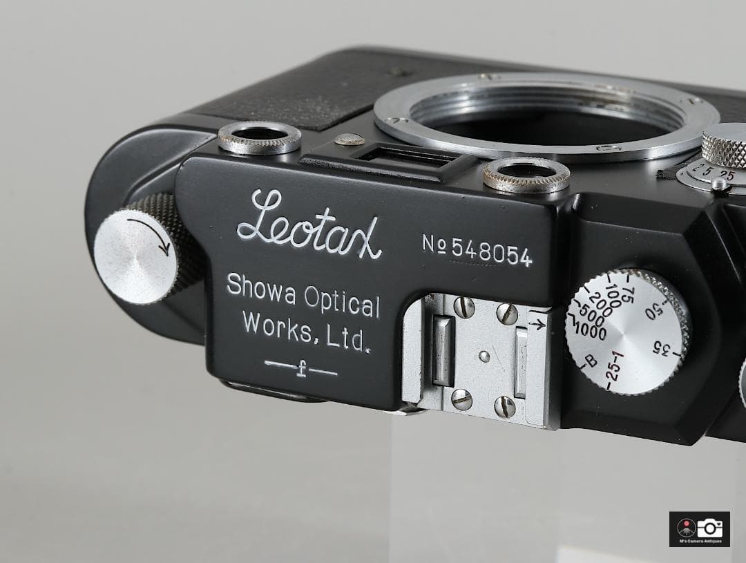 実用美品 Leotax F ブラック シャッター調整済