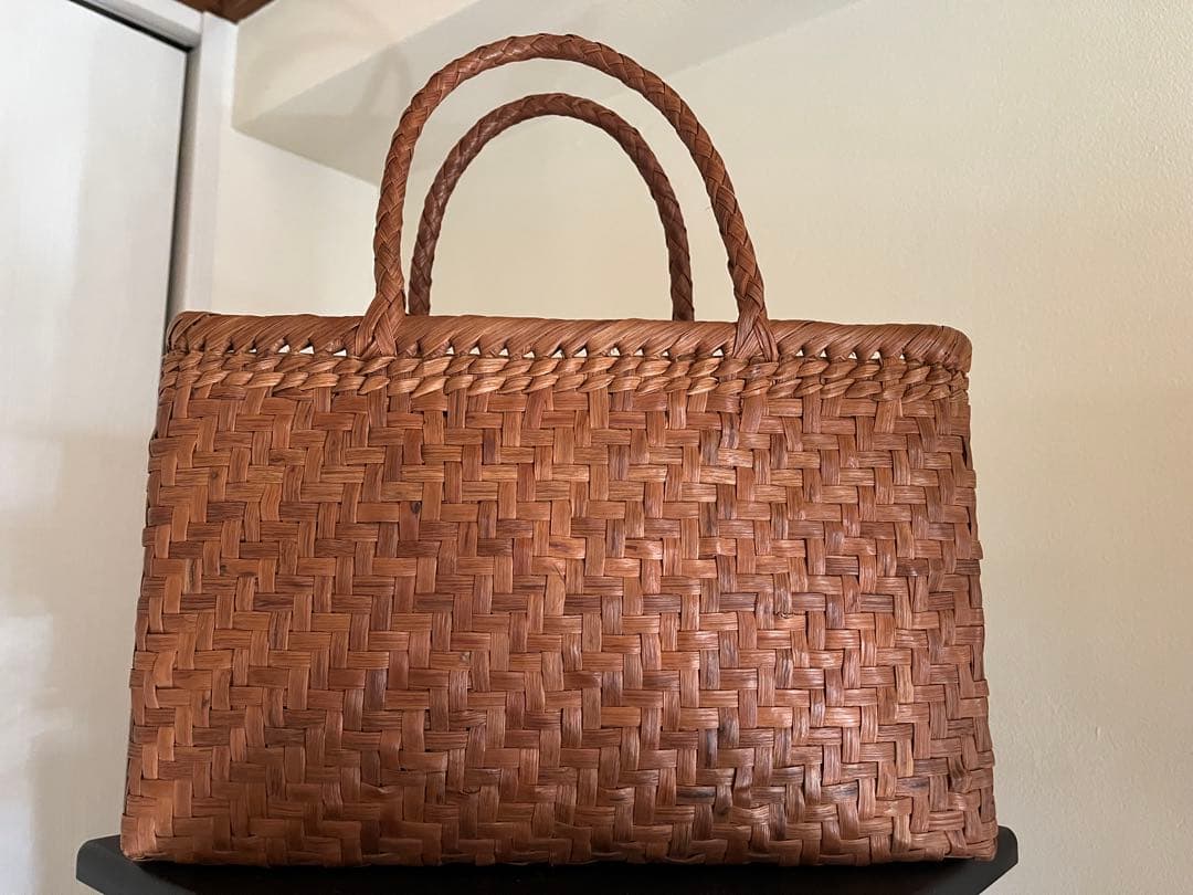 山葡萄かごバッグ　国産