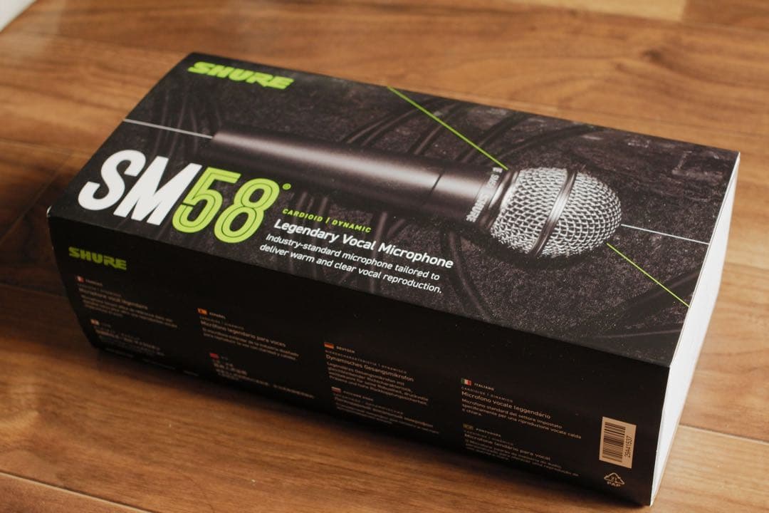 SHURE SM58 定番ダイナミックマイク / ボーカルマイク (美品)