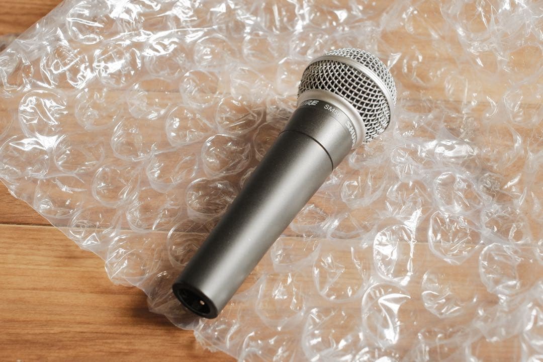SHURE SM58 定番ダイナミックマイク / ボーカルマイク (美品)