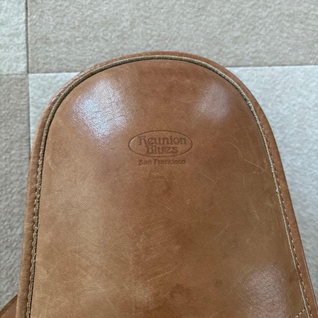 Reunion Blues サックスケース 本革 ブラウン