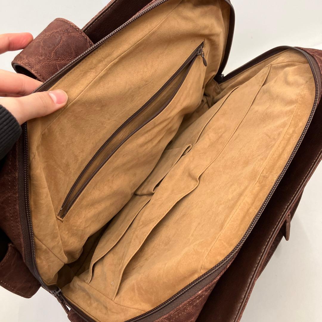 ハンドバッグ ビジネスバッグ ボストンバッグ レザー 象革 エレファント