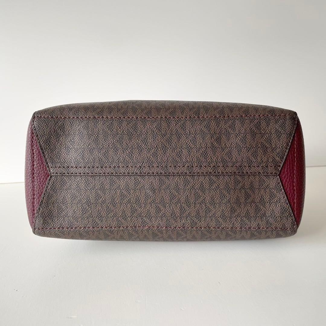 【ほぼ新品】MICHAEL KORS 2way ハンドバッグ サッチェル MK