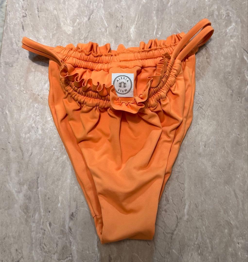 ALEXIA STAM ビキニ ボトム トップス セット オレンジ