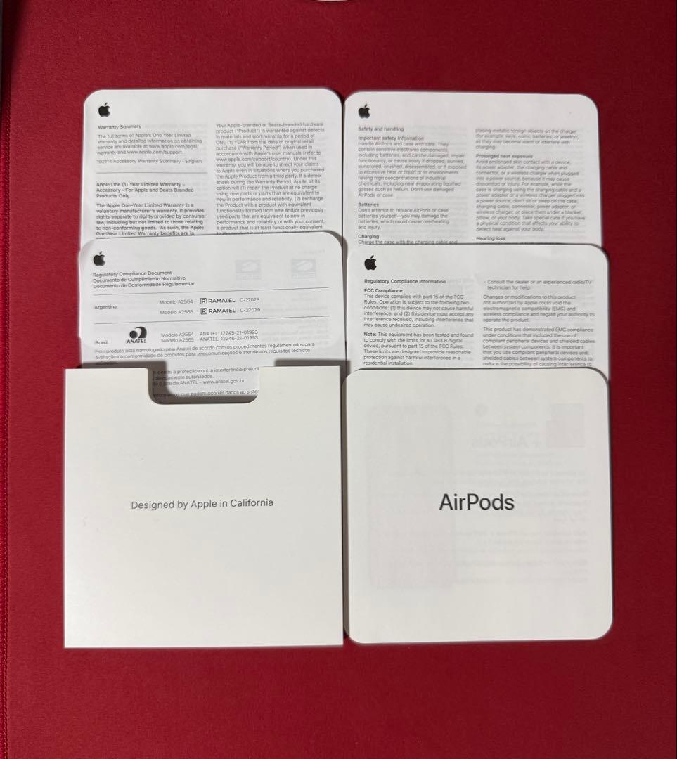 AirPods（第3世代）本体＋充電ケース