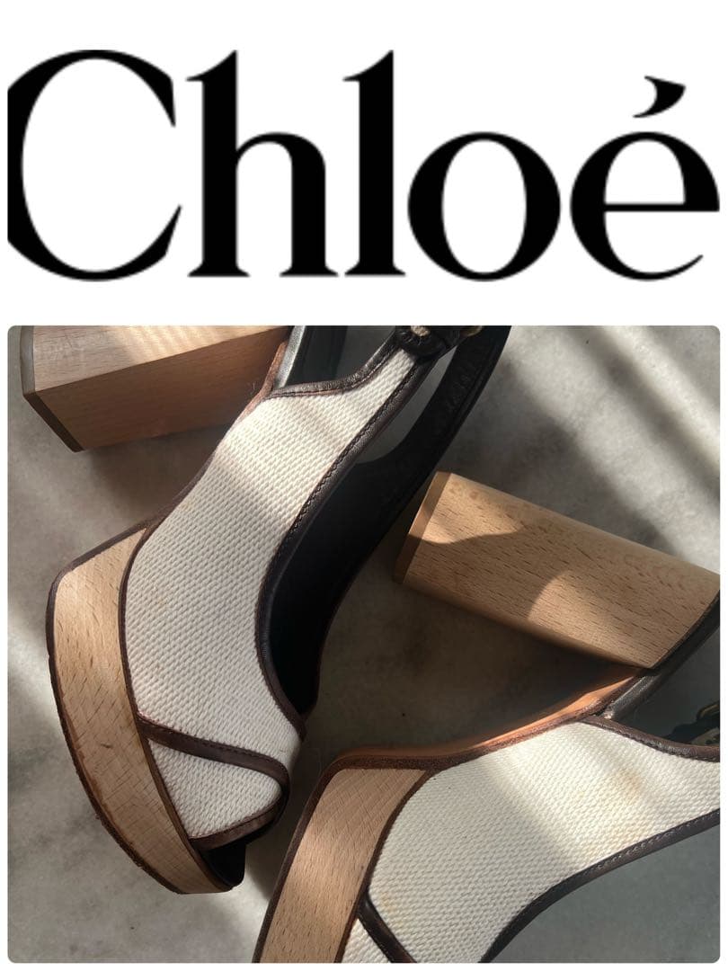 Chloé プラットフォームサンダル 37.5お値下げ
