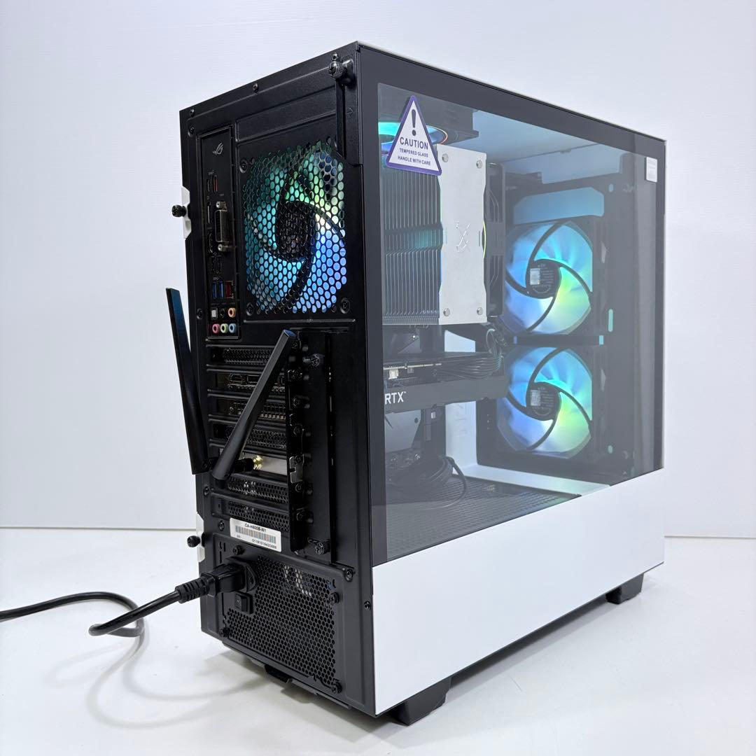 ゲーミングPC i7 8700K RTX3060 人気のNZXT AI画像生成も