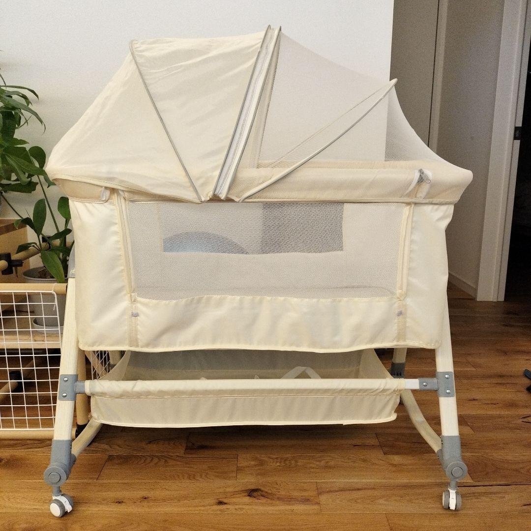 メッシュベビーベッド　ゆりかご