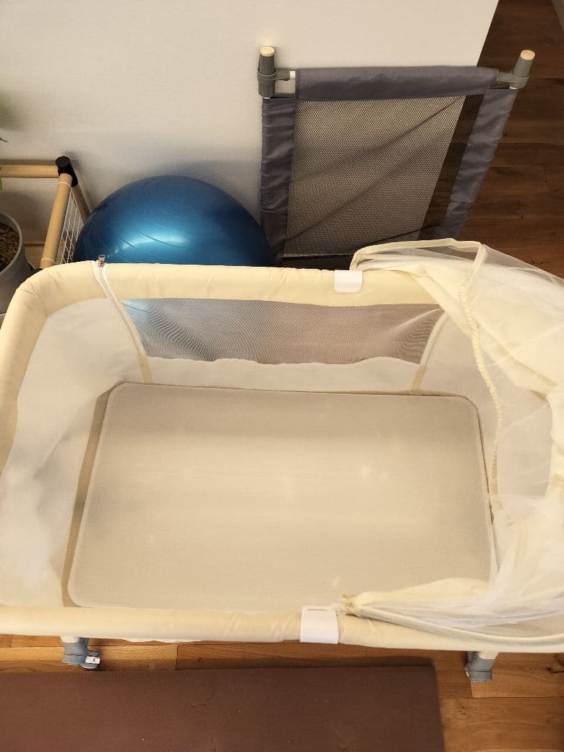 メッシュベビーベッド　ゆりかご