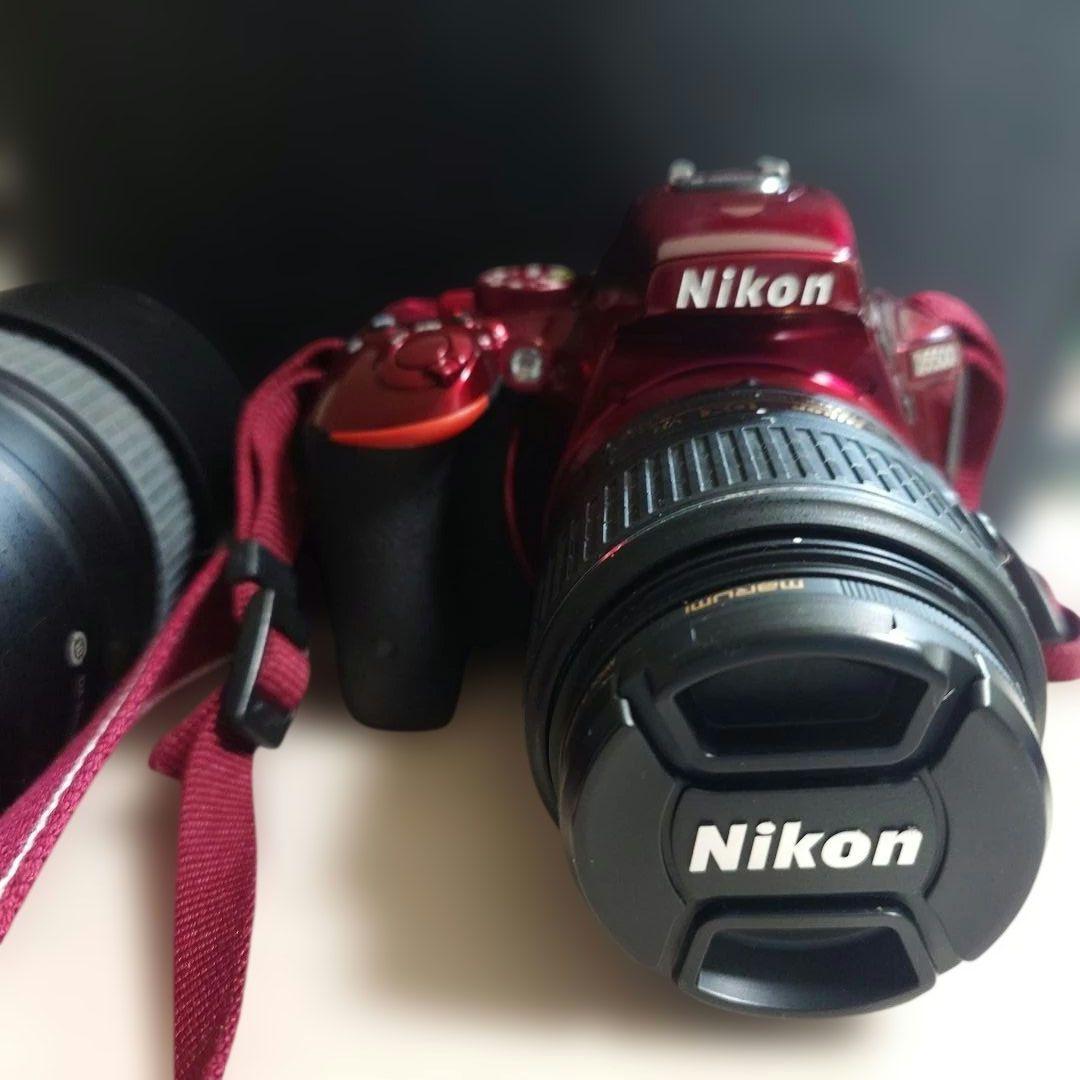 Nikon ダブルズームキット D5500 レッド
