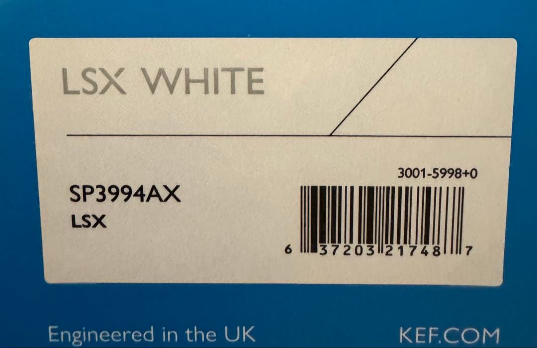 スピーカー・ウーファー KEF LSX WHITE