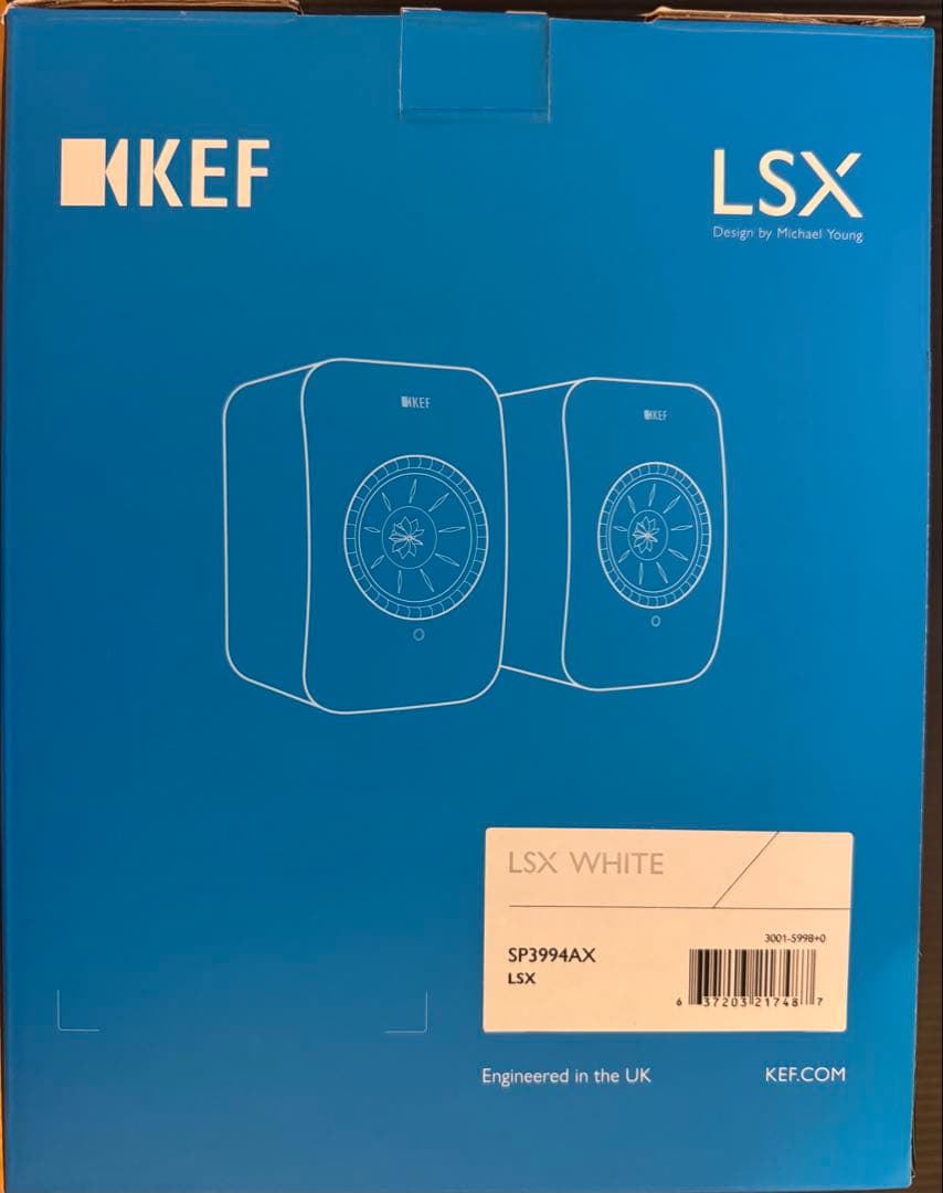 スピーカー・ウーファー KEF LSX WHITE